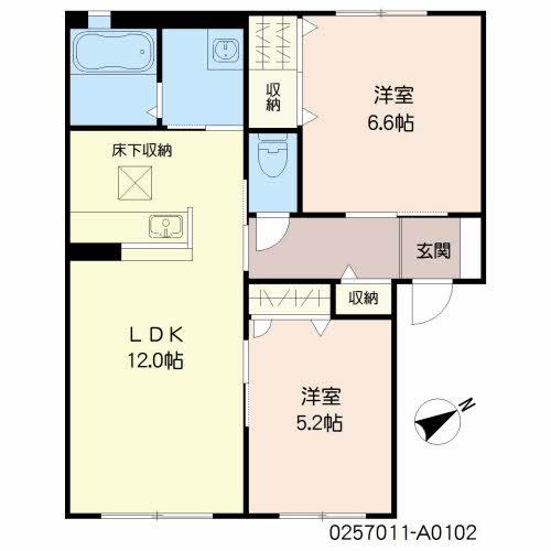 飯塚市伊岐須のアパート