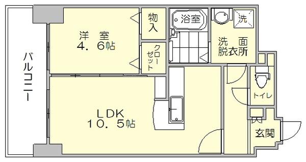 ル・セレクト山王(間取り)