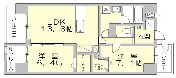 福岡市博多区博多駅東１丁目のマンション