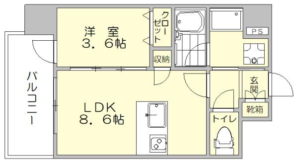 リーフル博多(間取り)