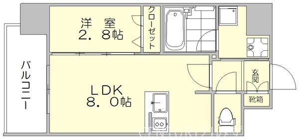 エンクレスト博多PARKSIDE(間取り)