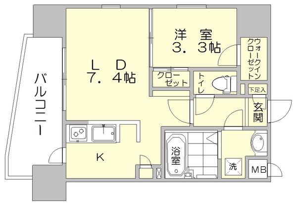 リアンシエルブルー東比恵２