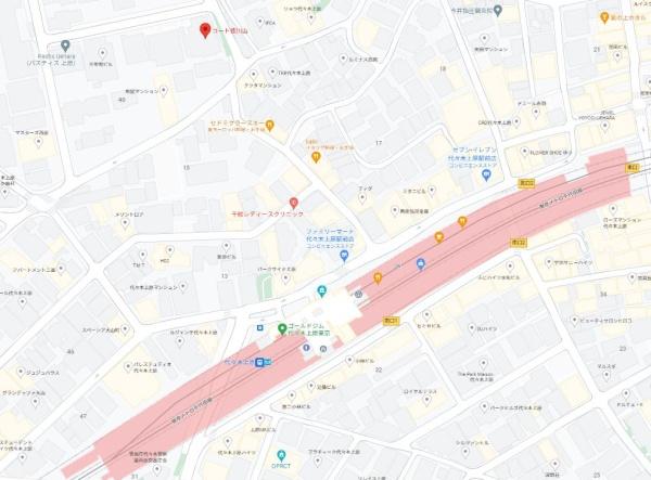 渋谷区西原３丁目のマンション