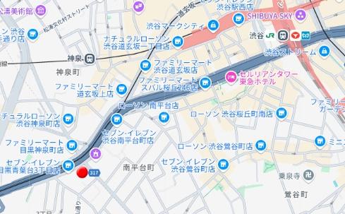 目黒区青葉台３丁目のマンション