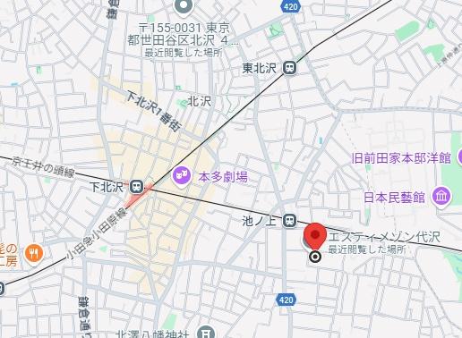エスティメゾン代沢