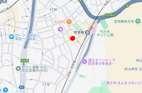 渋谷区代々木４丁目のマンション