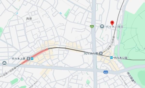 渋谷区代々木５丁目の貸家