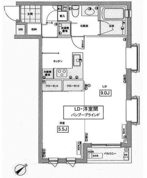 渋谷区代々木５丁目のマンション