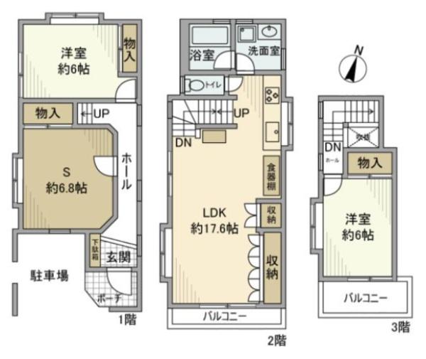 渋谷区初台１丁目の貸家