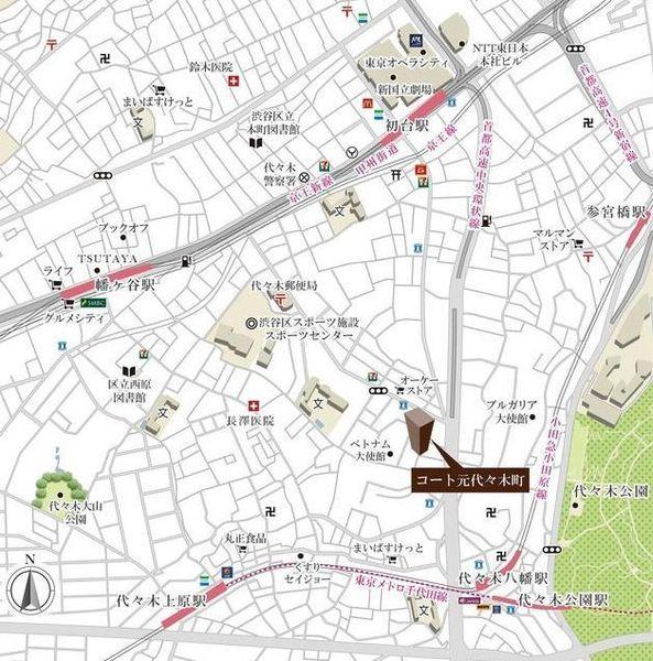 コート元代々木町