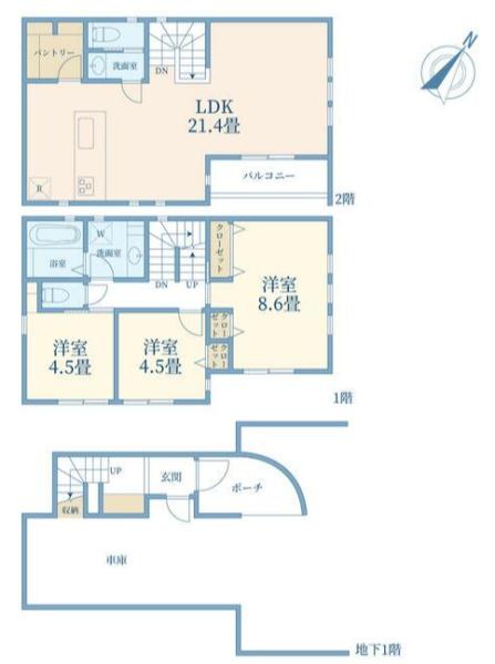 弦巻2丁目戸建