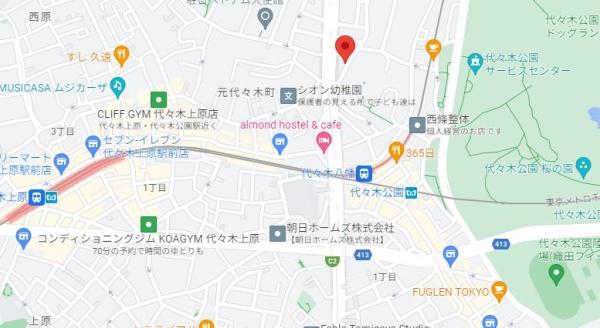 渋谷区代々木５丁目のマンション