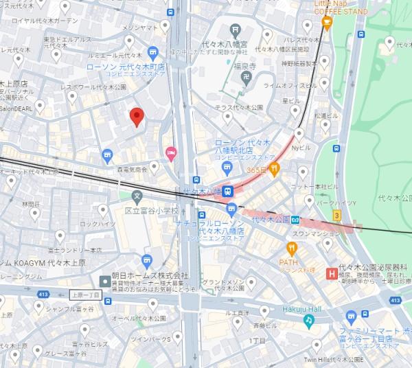 渋谷区元代々木町のマンション