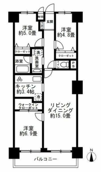 初台パークサイドハイツ