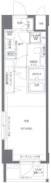 パティーナ代々木公園(間取り)