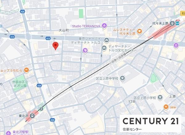 橋本ハウス(現地案内図)