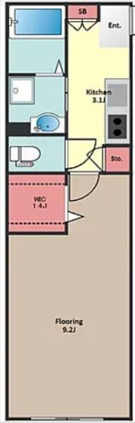 ウエストパーク元代々木(間取り)