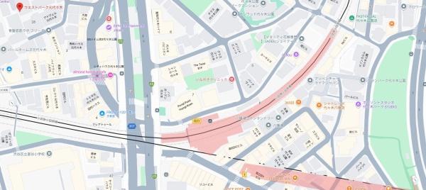 ウエストパーク元代々木(現地案内図)