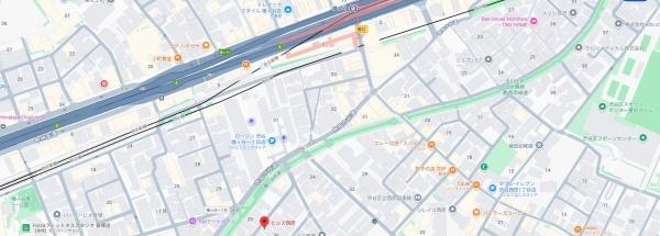ヒルズ西原(現地案内図)