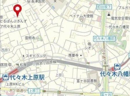 ベルリードキンモクセイ(現地案内図)