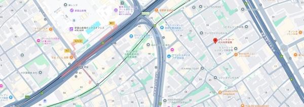 ヴィークコート代々木参宮橋(現地案内図)