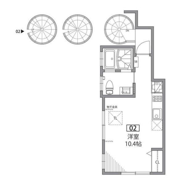 グランエッグス北沢(間取り)