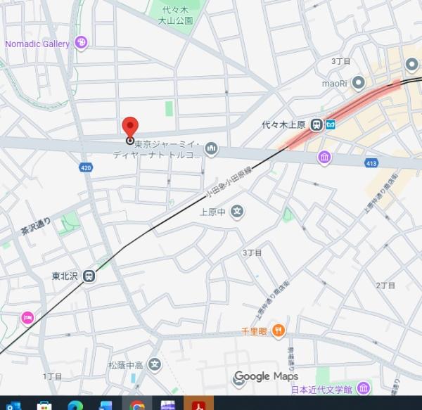 コートアネックス大山町(現地案内図)