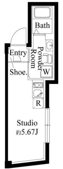ファーヴァル代々木上原(間取り)