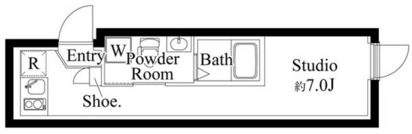 ファーヴァル代々木上原(間取り)