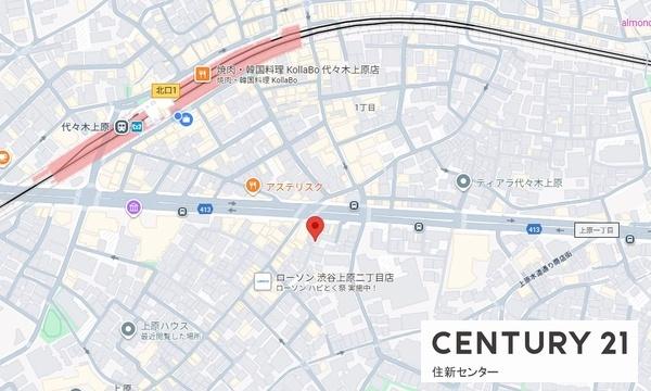 ファーヴァル代々木上原(現地案内図)