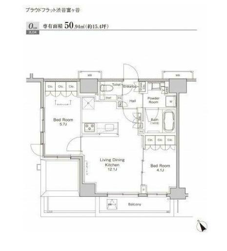 プラウドフラット渋谷富ヶ谷