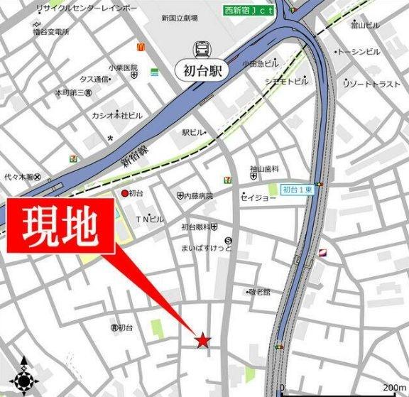 渋谷区初台２丁目のテラスハウス
