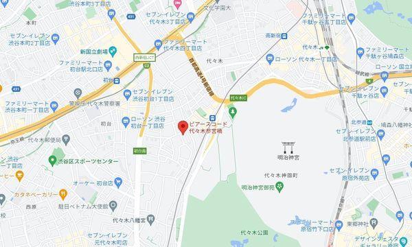 ピアースコード代々木参宮橋