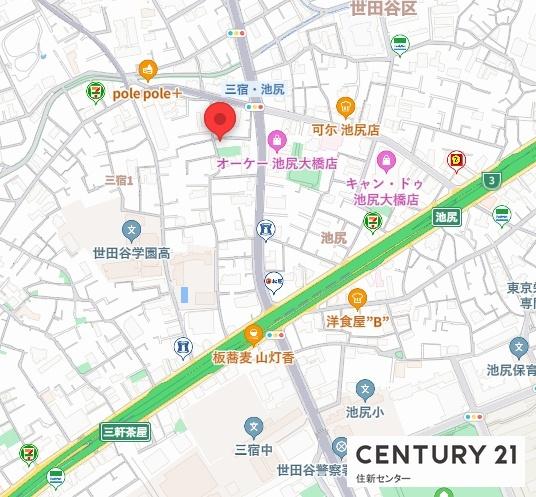 世田谷区三宿１丁目のアパート