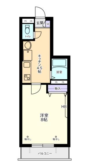渋谷区幡ヶ谷２丁目のアパート