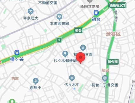 渋谷区初台２丁目のマンション