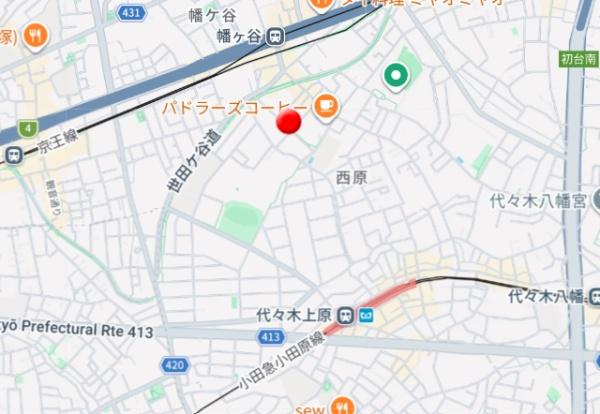 渋谷区西原２丁目の貸家