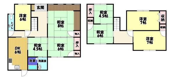 別井１丁目貸家