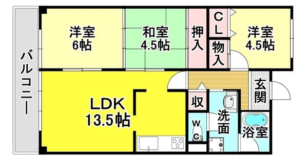 メゾンドール富田林