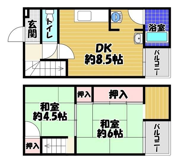 ビレッジハウス加賀田　2号棟