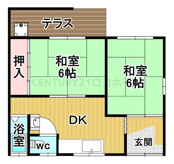 木戸平屋２戸一