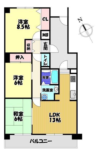 リベラス２１　１２号棟