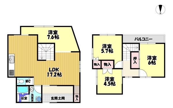嬉　貸家