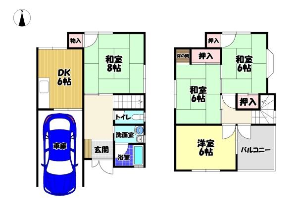 甲田６丁目　貸家