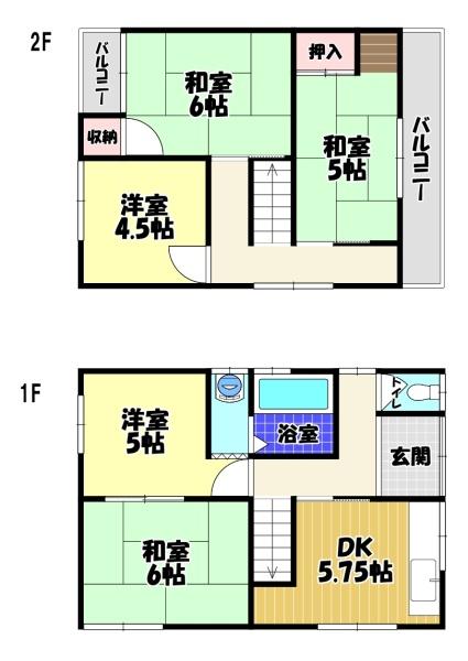 向野町　貸家