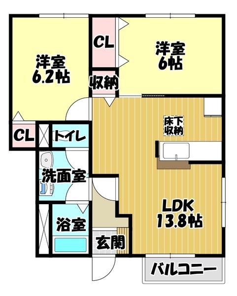 スールブローテ(間取り)