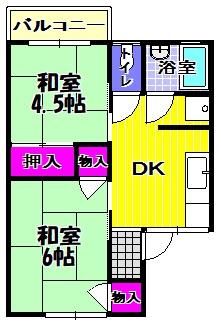 富田林市中野町１丁目のアパート