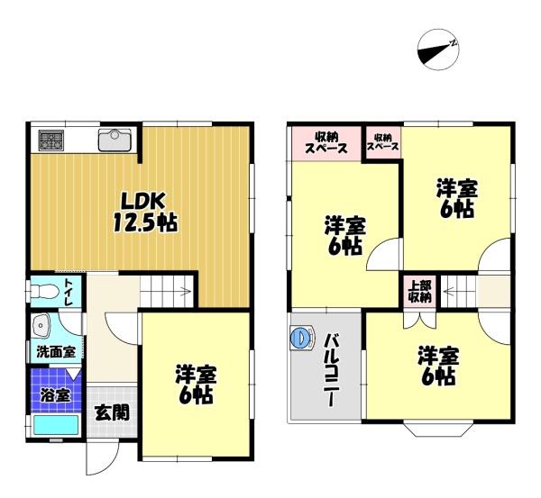 山中田町１丁目　貸家