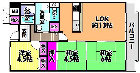 メゾンドール富田林