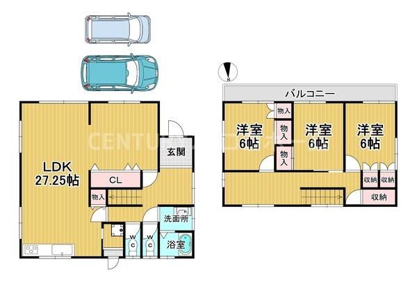 楠風台２丁目貸家